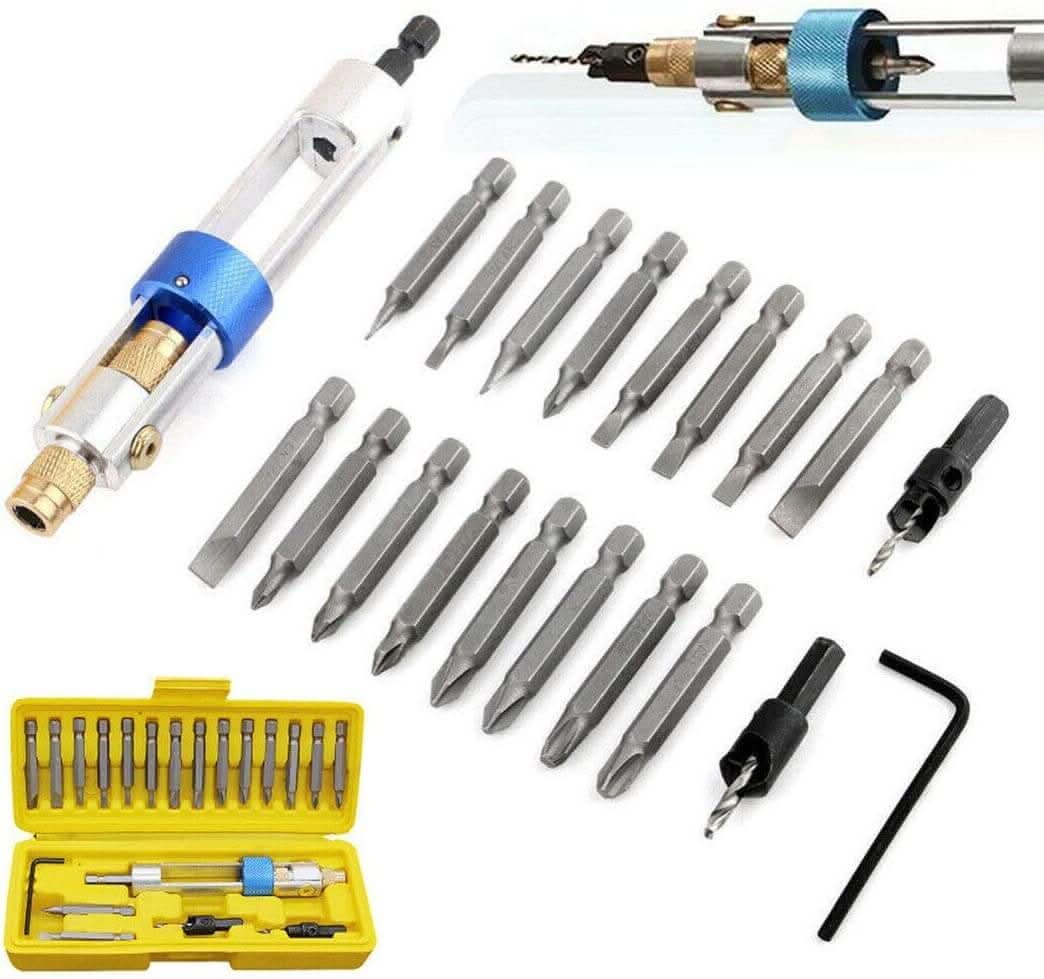 FlippDrill set - draaibare kop voor nauwkeurig boren-Drill Set-De Bazelaar