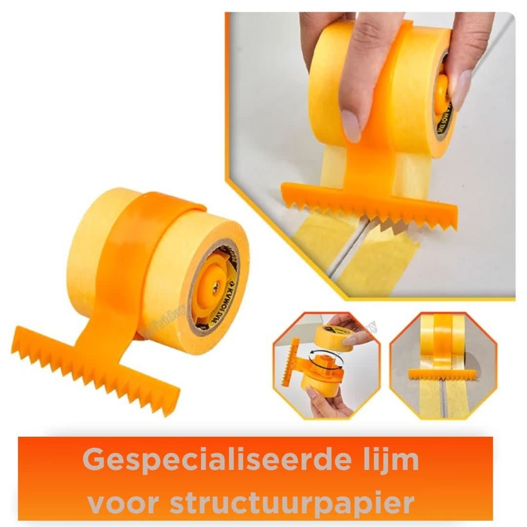 Dubbele Dispenser | Efficiënt Afplakken in Stijl - #Dubbele Dispenser | Efficiënt Afplakken in StijlDe Bazelaar