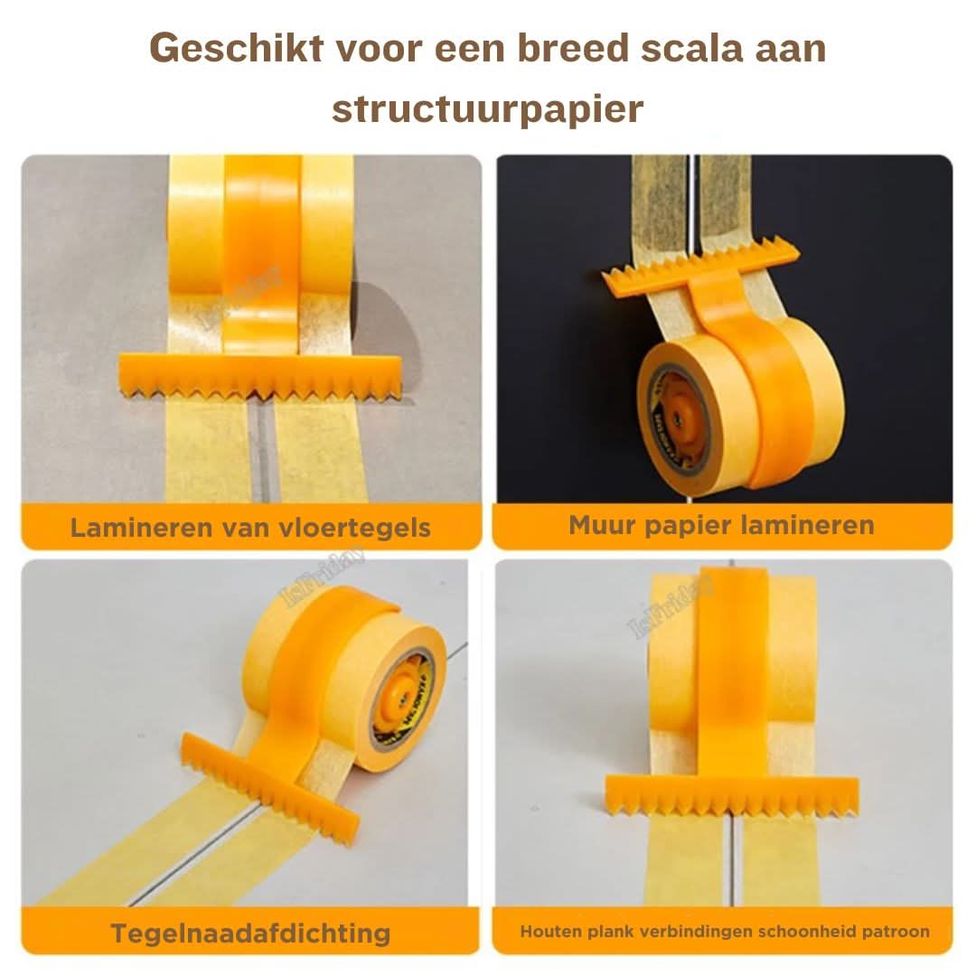 Dubbele Dispenser | Efficiënt Afplakken in Stijl - #Dubbele Dispenser | Efficiënt Afplakken in StijlDe Bazelaar