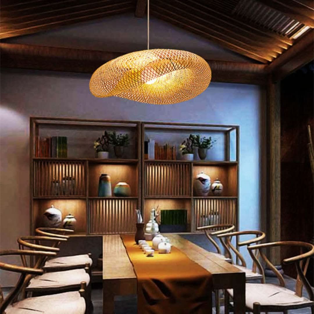 Muto - Design Bamboe LED Hanglamp
