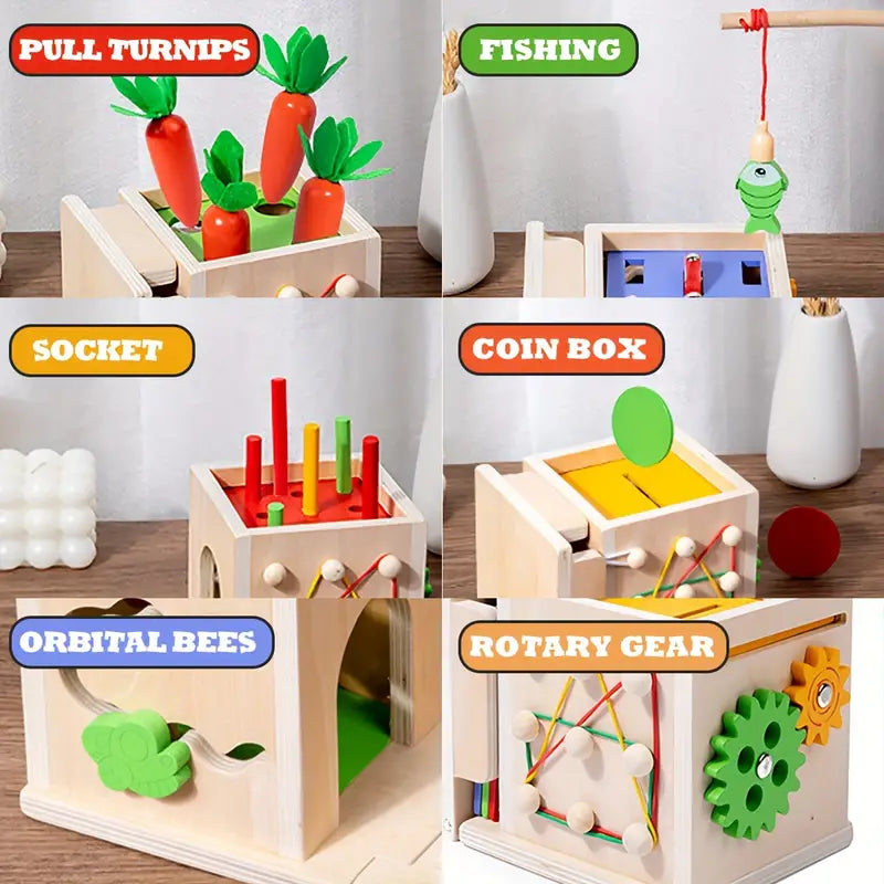 Creatieve 8-in-1 Montessori Speelset - Avontuurlijke Baby's - Leerzaam & Speels-Toys-De Bazelaar