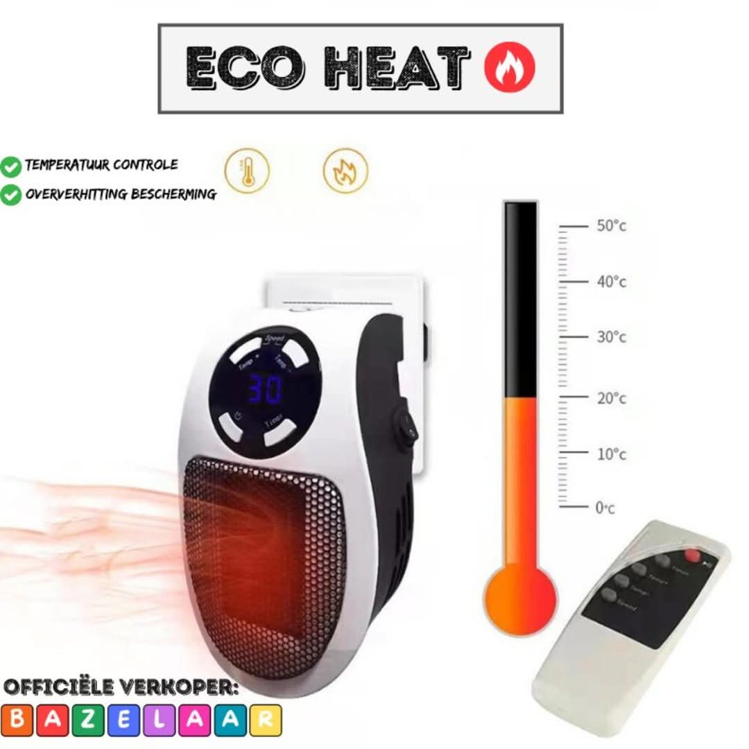 Eco Heat | Elektrische Kachel Plug In - #Eco Heat | Elektrische Kachel Plug InDe Bazelaar