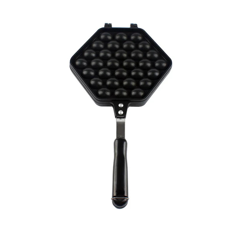 Eieren Bubbels Cake Pan - Gietaluminium - Antiaanbaklaag - Perfect voor Knapperige Wafels-Cookware-De Bazelaar