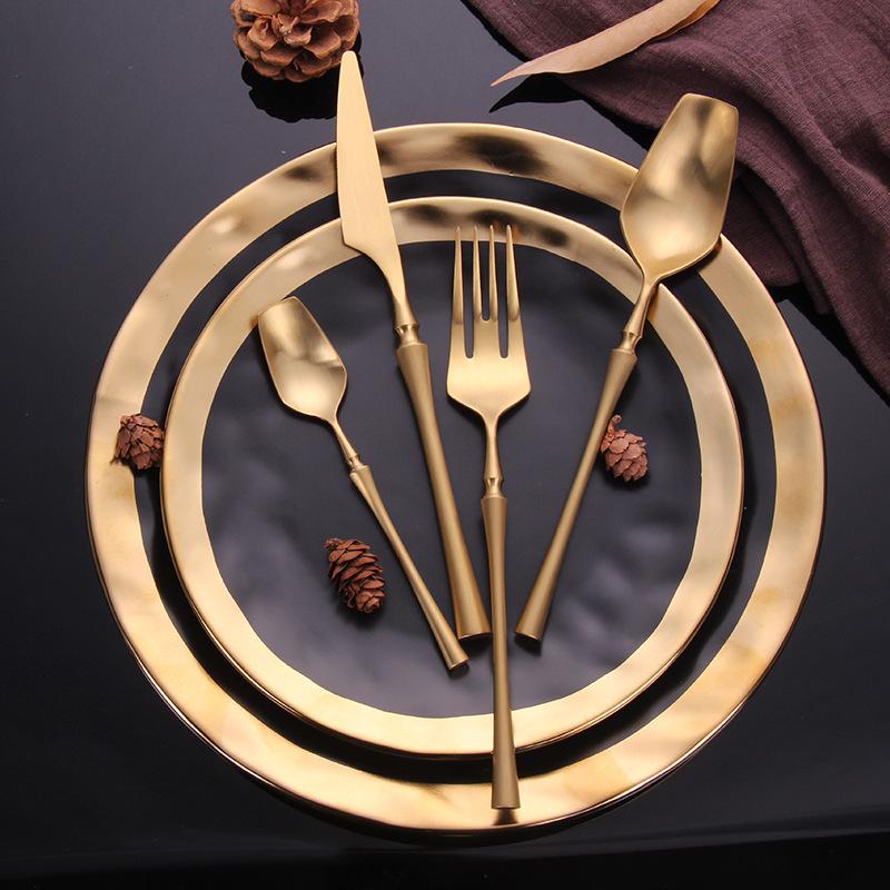 Egyptisch Geïnspireerd Bestekset - Elegantie & Duurzaamheid voor Eettafel-Cutlery Sets-De Bazelaar