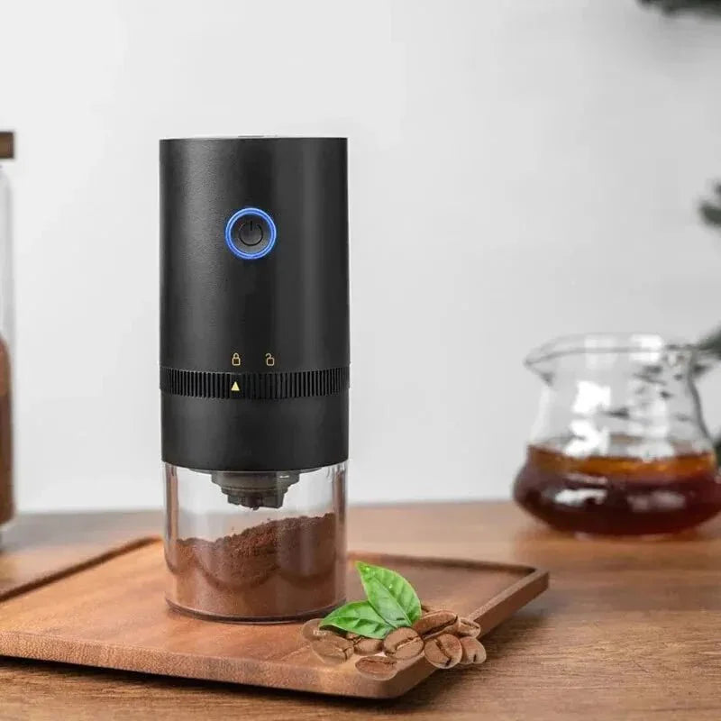 Draagbare Elektrische Koffiemolen - Krachtig en Handig voor Thuis-Coffee & Tea-De Bazelaar