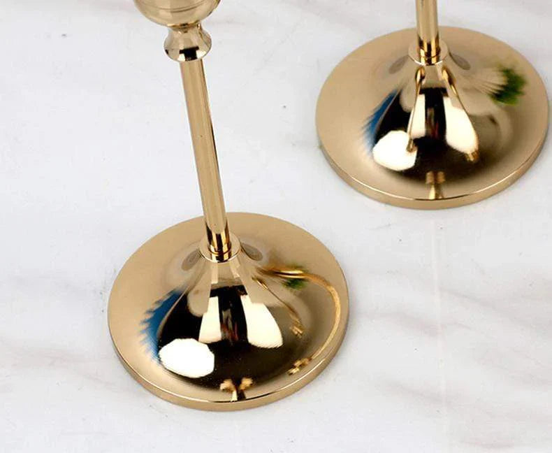 Elegante Klassieke Kaarsenhouder - 3-delige Set - Stijlvol & Tijdloos-Tableware & Dining Accessories-De Bazelaar