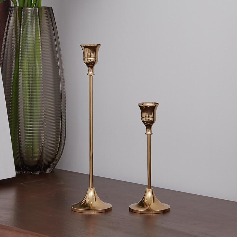 Elegante Klassieke Kaarsenhouder - 3-delige Set - Stijlvol & Tijdloos-Tableware & Dining Accessories-De Bazelaar