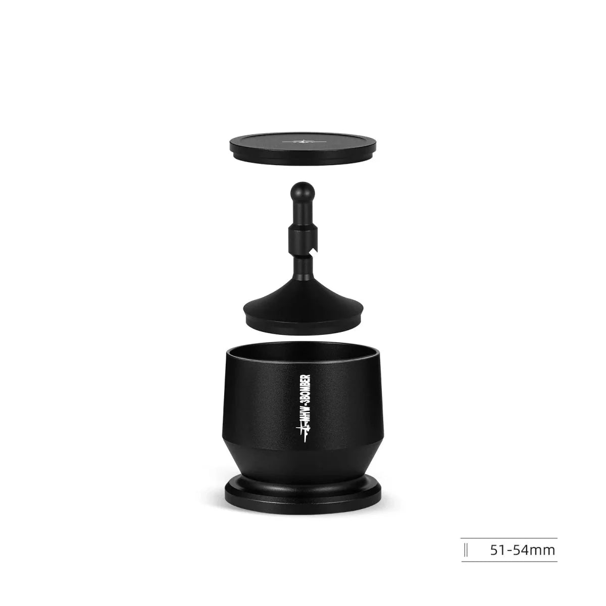 Espresso Doseer Trechter - Perfecte Dosering - Inclusief Roerstaaf-Coffee & Tea-De Bazelaar