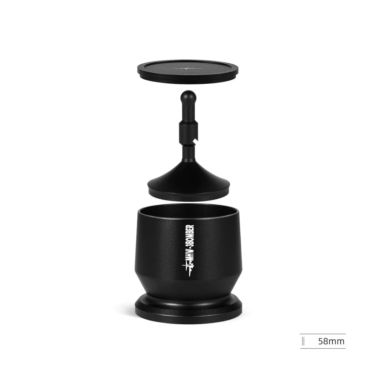 Espresso Doseer Trechter - Perfecte Dosering - Inclusief Roerstaaf-Coffee & Tea-De Bazelaar