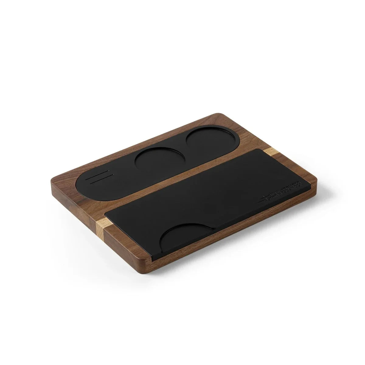 Espresso Tampstation - Houten Basis met Siliconen Pad-Coffee & Tea-De Bazelaar