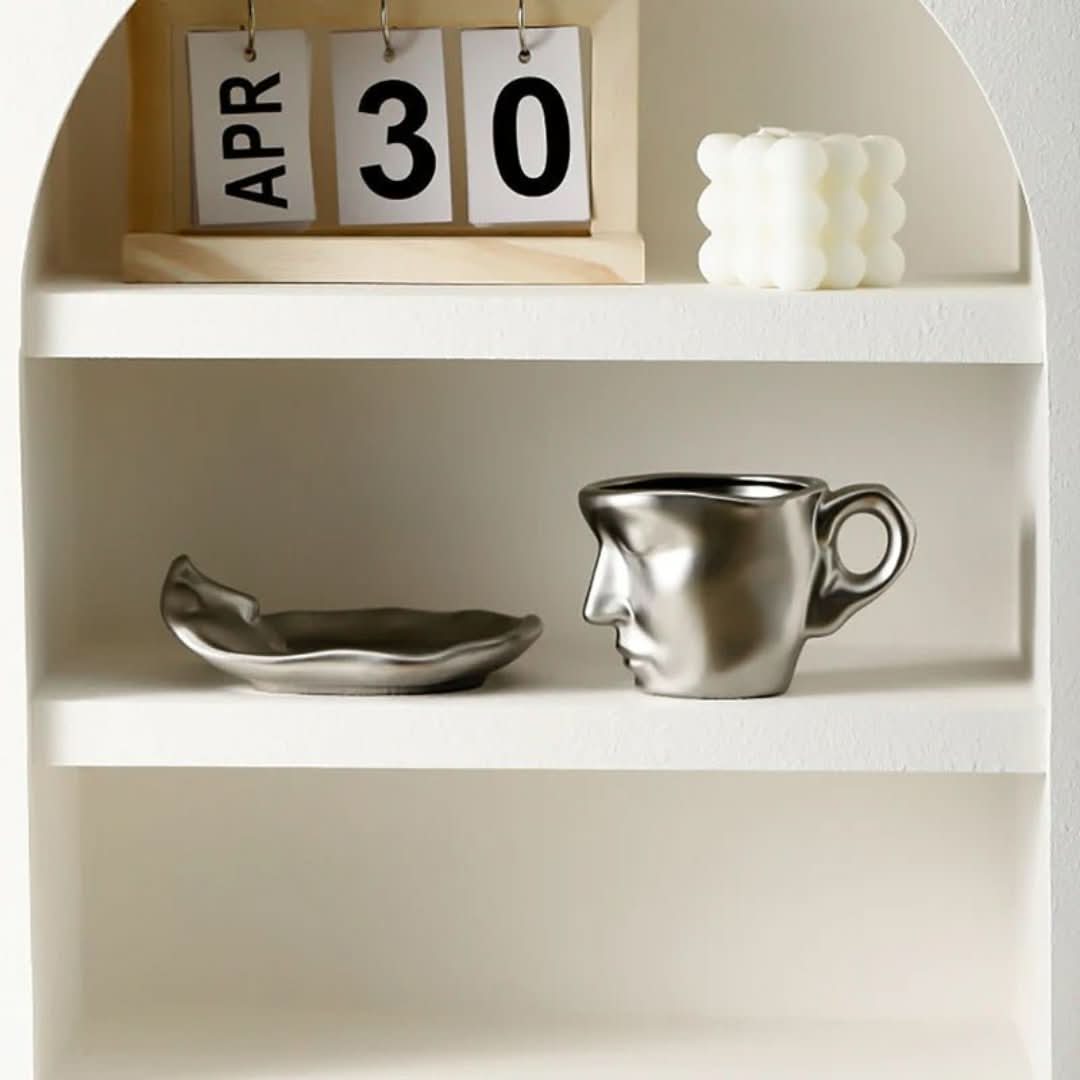 Gezicht Mok | Creatieve Keramische Kus - #Gezicht Mok | Creatieve Keramische KusDe Bazelaar