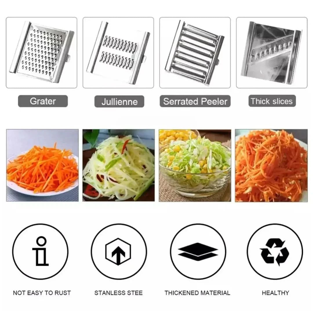 Groentesnijder Set | Multifunctioneel - #Groentesnijder Set | MultifunctioneelDe Bazelaar
