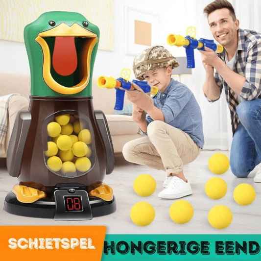 Hongerige Eend | Schietspeelset - #Hongerige Eend | SchietspeelsetDe Bazelaar