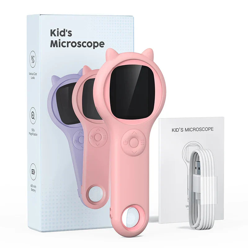 Mini Kids Microscope™ - Ontdek de Wereld - Magische Wetenschapservaring-Microscope-De Bazelaar