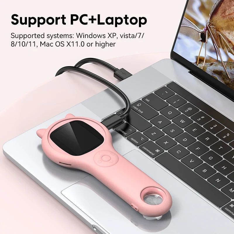 Mini Kids Microscope™ - Ontdek de Wereld - Magische Wetenschapservaring-Microscope-De Bazelaar