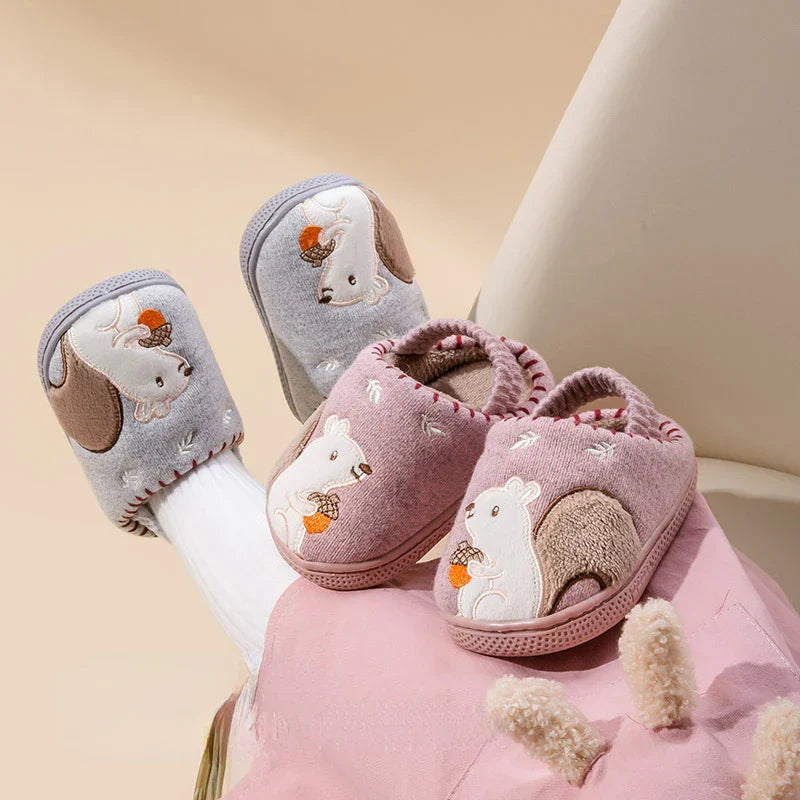 Mini Fashion Binnenpantoffels - Schattige Antislip - Comfort voor Kinderen-Kind-De Bazelaar