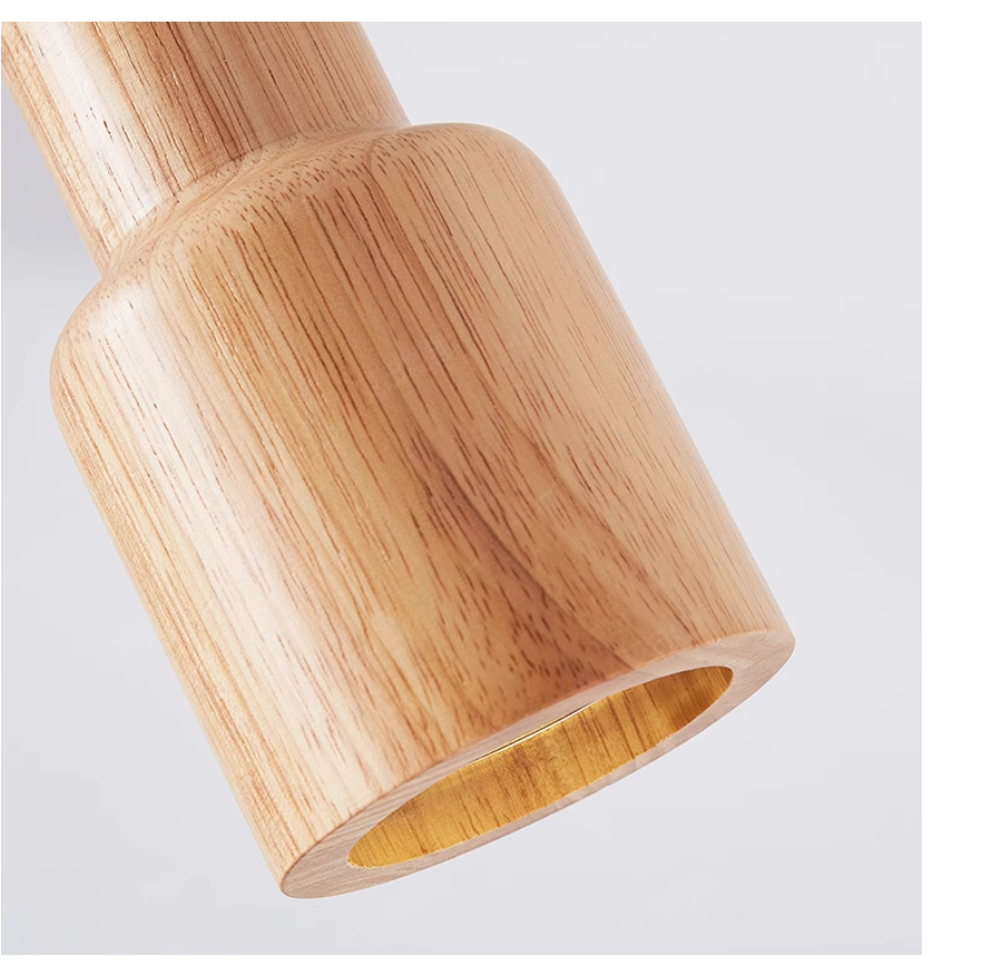 NordicGlow Houten Hanglamp - Scandinavische Stijl en Natuurlijke Warmte-light decor-De Bazelaar
