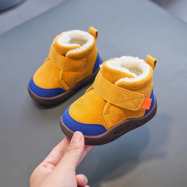 Winter Snowboots voor Peuters – Antislip en Warm met Pluchen Voering-Baby & Toddler-De Bazelaar