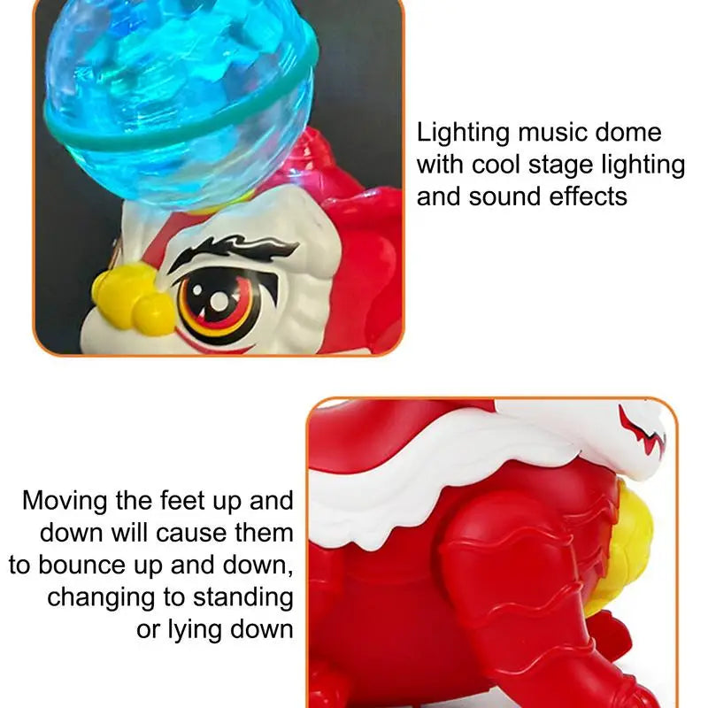 Dancing Lion™ - Creatief Speelgoed - Stimuleert Fantasie - Versterkt Motoriek-Toys-De Bazelaar