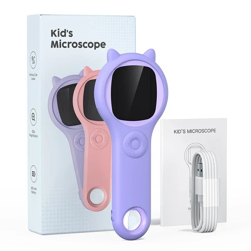 Mini Kids Microscope™ - Ontdek de Wereld - Magische Wetenschapservaring-Microscope-De Bazelaar