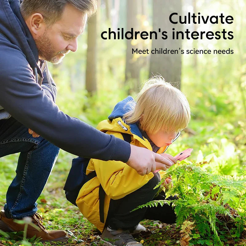 Mini Kids Microscope™ - Ontdek de Wereld - Magische Wetenschapservaring-Microscope-De Bazelaar