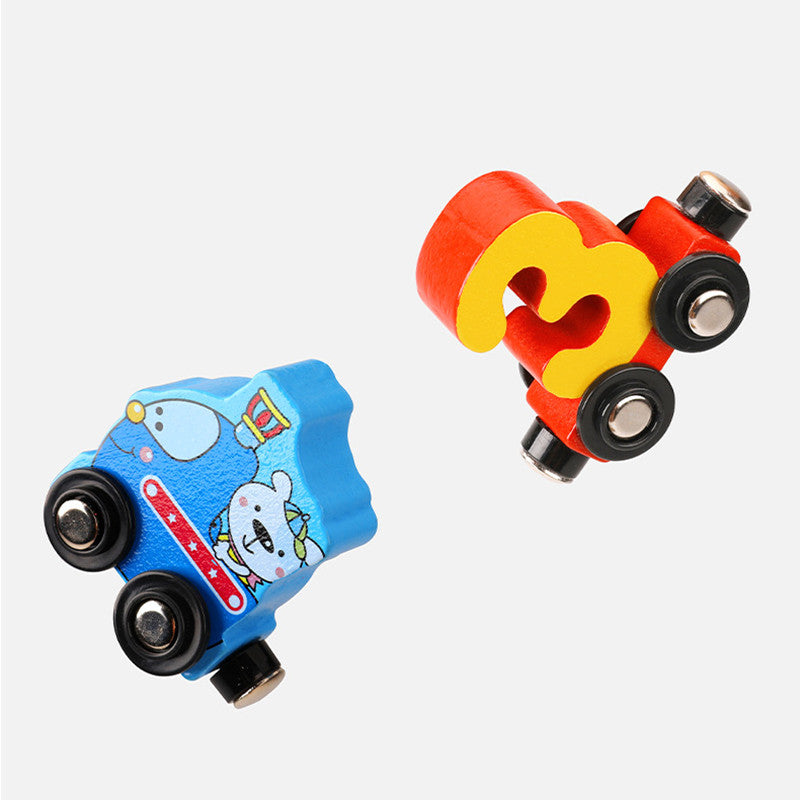 Magnetische Cijfer Trein - Educatief Speelgoed - Leerzaam en Leuk-Educational Toys-De Bazelaar