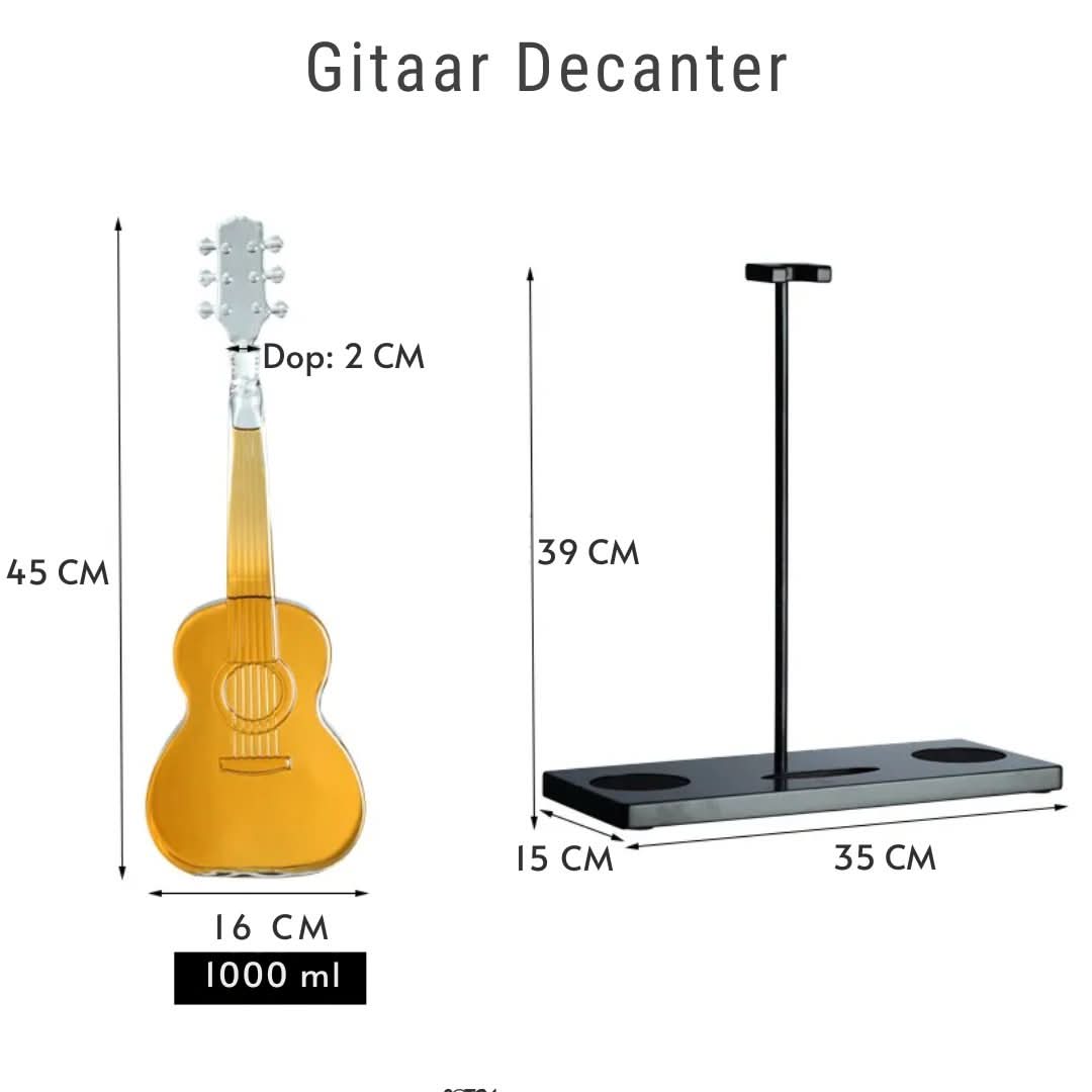 Intrument Decanter | Hoge Borosilicaatglas - #Intrument Decanter | Hoge BorosilicaatglasDe Bazelaar