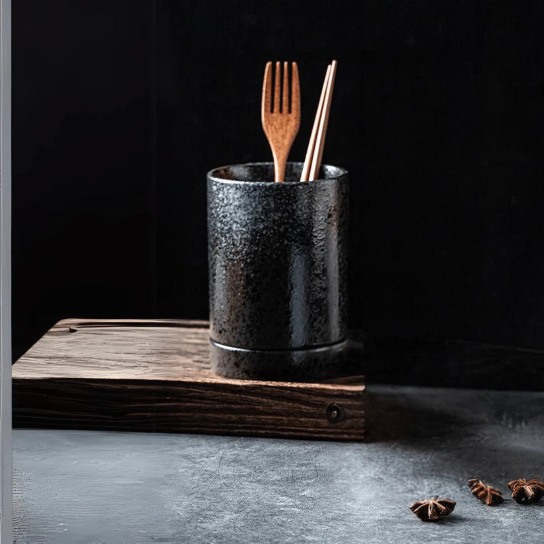 Japanse Keukenhulp Houder - Elegant Ontwerp - Functioneel en Stijlvol-Cooking Utensil Sets-De Bazelaar