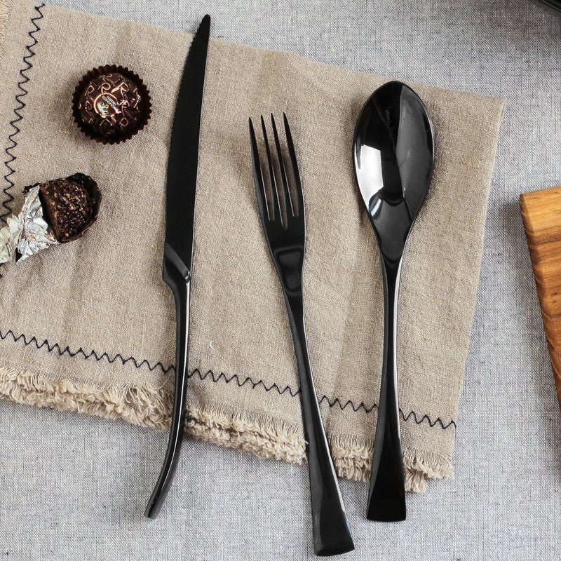 Maya Bestekset - Premium 18/10 Roestvrij Staal - Chef-Gemaakt Kwaliteit-Cutlery Sets-De Bazelaar