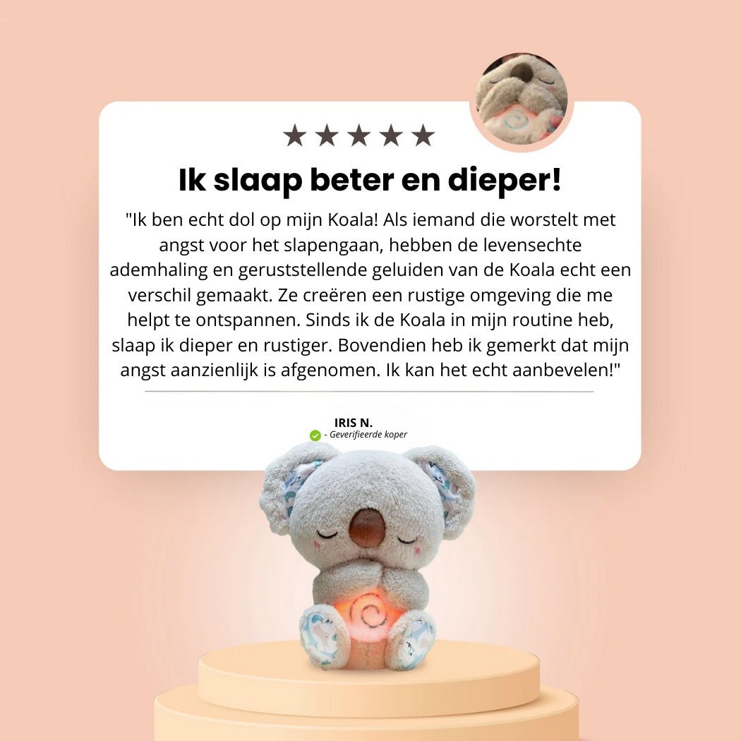 KoalaCalm - Ontspanning en Slaap - Kalmerende Knuffel-Soft Toys & Dolls-De Bazelaar