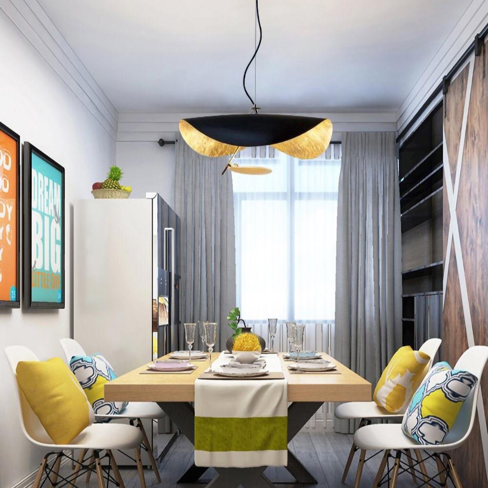 Nordic Lederam Manta Hanglamp – Elegant en Veelzijdig-light decor-De Bazelaar