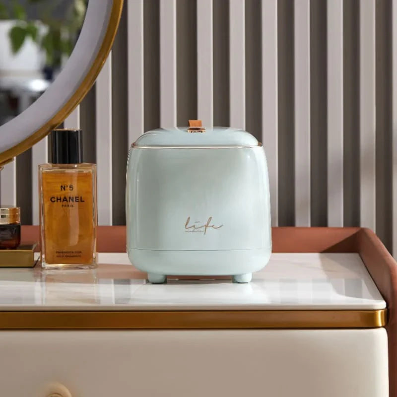 Luxe Decoratieve Tafelafvalbak Lattea - Stijlvol - Functioneel - Ruimtebesparend-Trash Bin-De Bazelaar