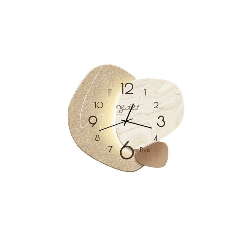 Luxe Wandklok - Verfijnd Ontwerp - Perfect voor Moderne Interieurs-Wall Clocks-De Bazelaar