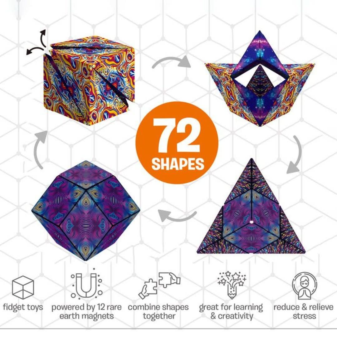 Magic Cube | Verwisselbare Magnetisch - #Magic Cube | Verwisselbare MagnetischDe Bazelaar