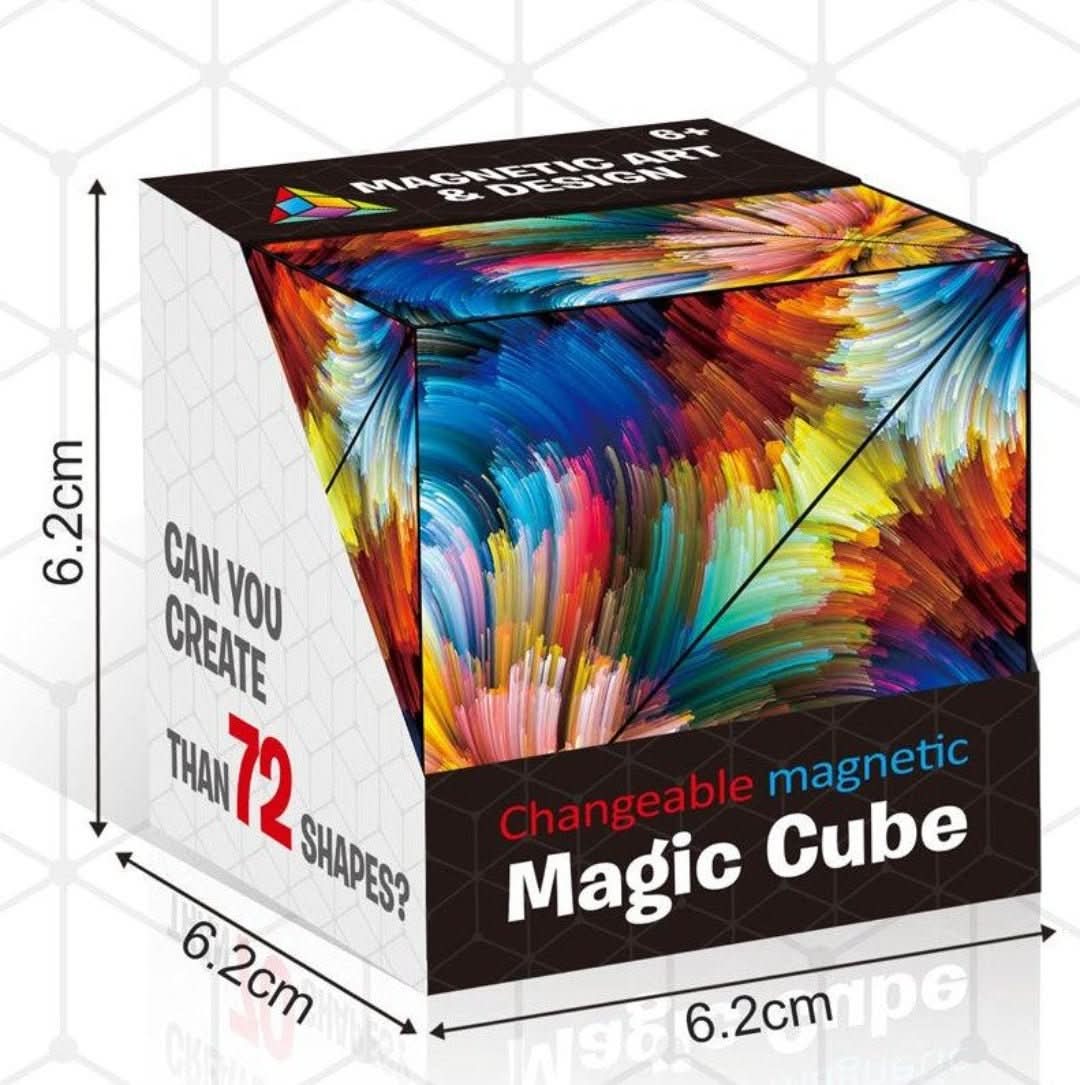 Magic Cube | Verwisselbare Magnetisch - #Magic Cube | Verwisselbare MagnetischDe Bazelaar