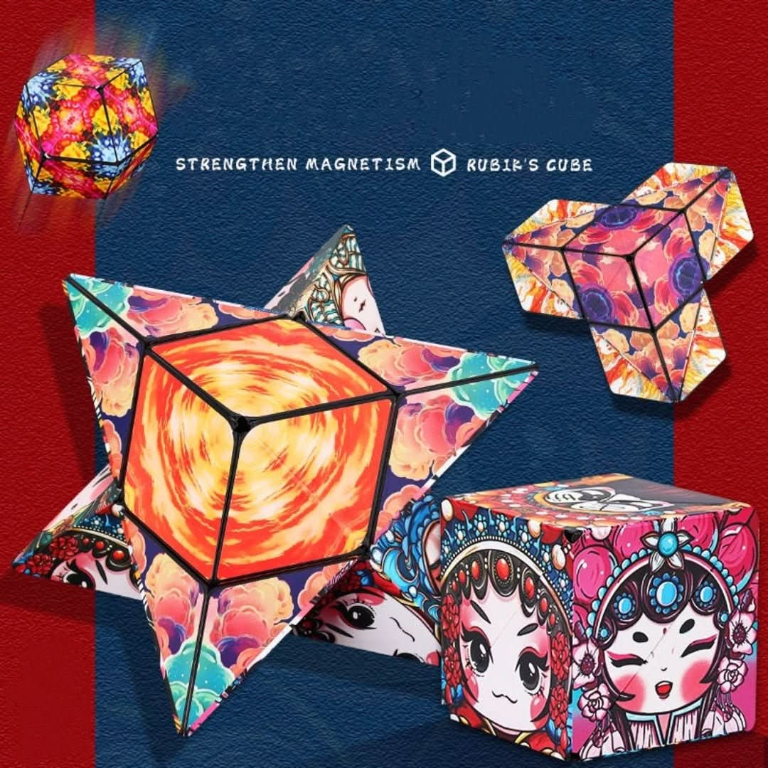 Magic Cube | Verwisselbare Magnetisch - #Magic Cube | Verwisselbare MagnetischDe Bazelaar