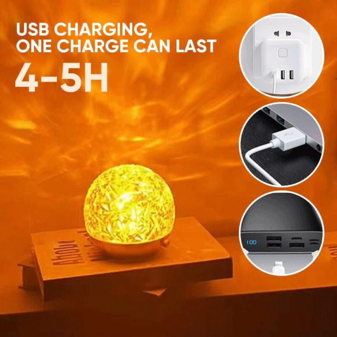 Magische Golven | Watergolf Dynamische Projectie Sfeerlamp - #Magische Golven | Watergolf Dynamische Projectie SfeerlampDe Bazelaar