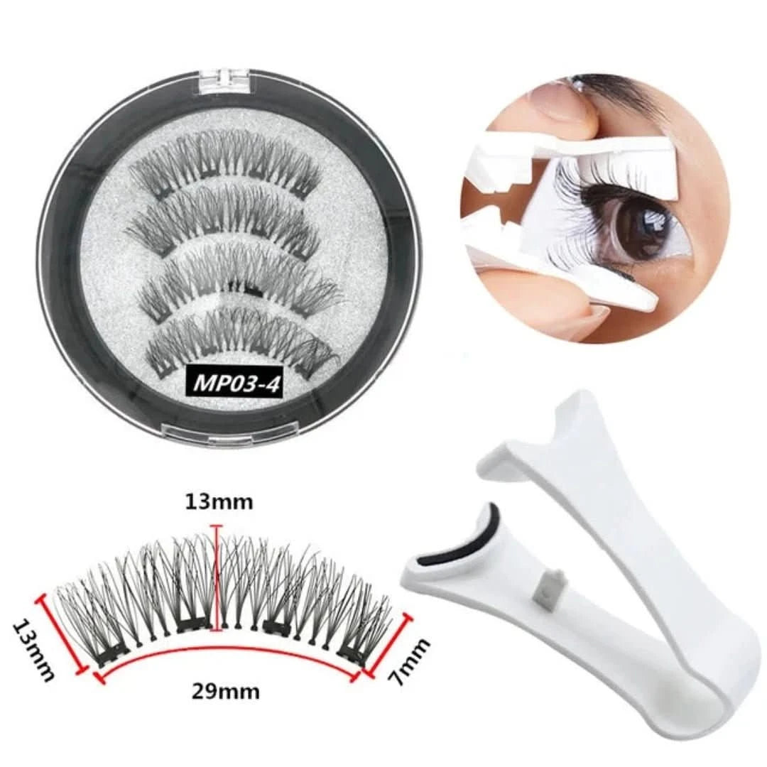 MagneticLuxe | 3D Magnetische Wimperset - #MagneticLuxe | 3D Magnetische WimpersetDe Bazelaar