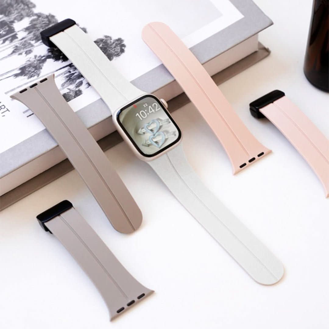 Magnetische Siliconen Band - Apple Watch