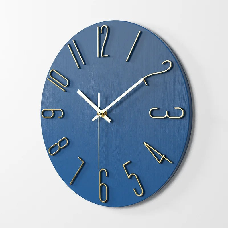 Moderne Minimalistische Wandklok - Stijlvol - Functioneel - Tijdloos Design-Wall Clocks-De Bazelaar