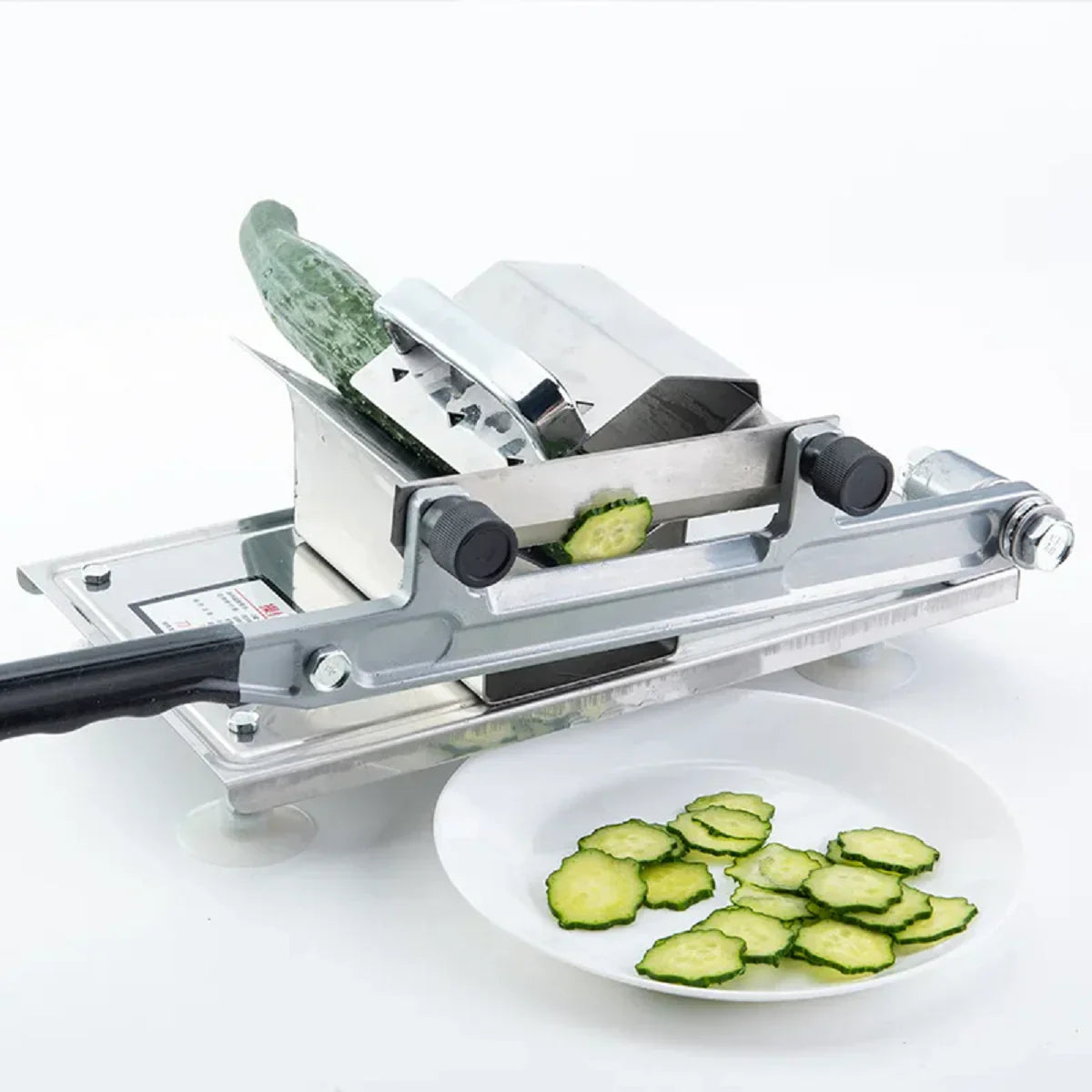 Handmatige Diepvries Vlees Snijder - RVS - Precieze Sneden - Efficiënt en Gebruiksvriendelijk-Kitchen Tools and Accessories-De Bazelaar