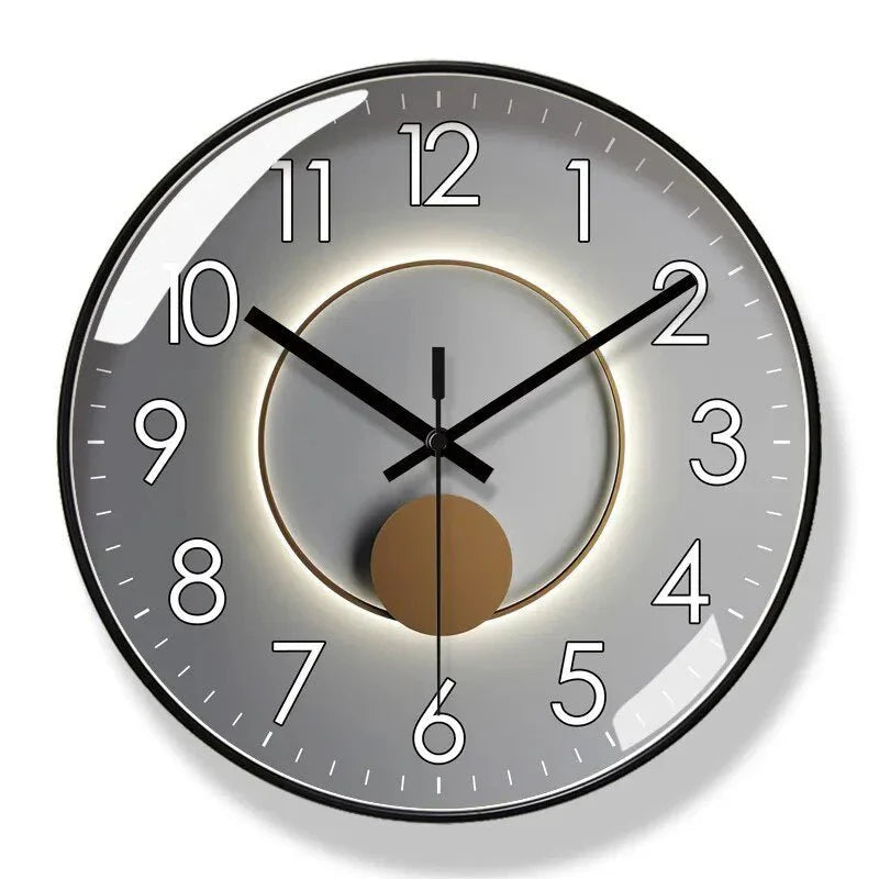 Moderne Nordic Stijl Wandklok - Elegant Design - Perfecte Tijdweergave-Wall Clocks-De Bazelaar