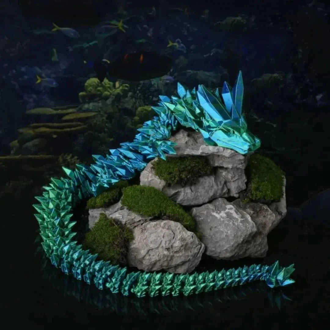 Multi-Draak™ | 3D-Kristallen Draak - #Multi-Draak™ | 3D-Kristallen DraakDe Bazelaar