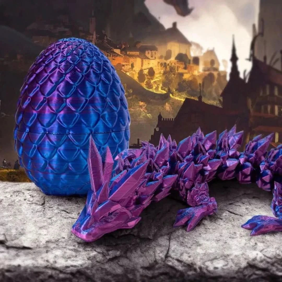 Multi-Draak™ | 3D-Kristallen Draak - #Multi-Draak™ | 3D-Kristallen DraakDe Bazelaar