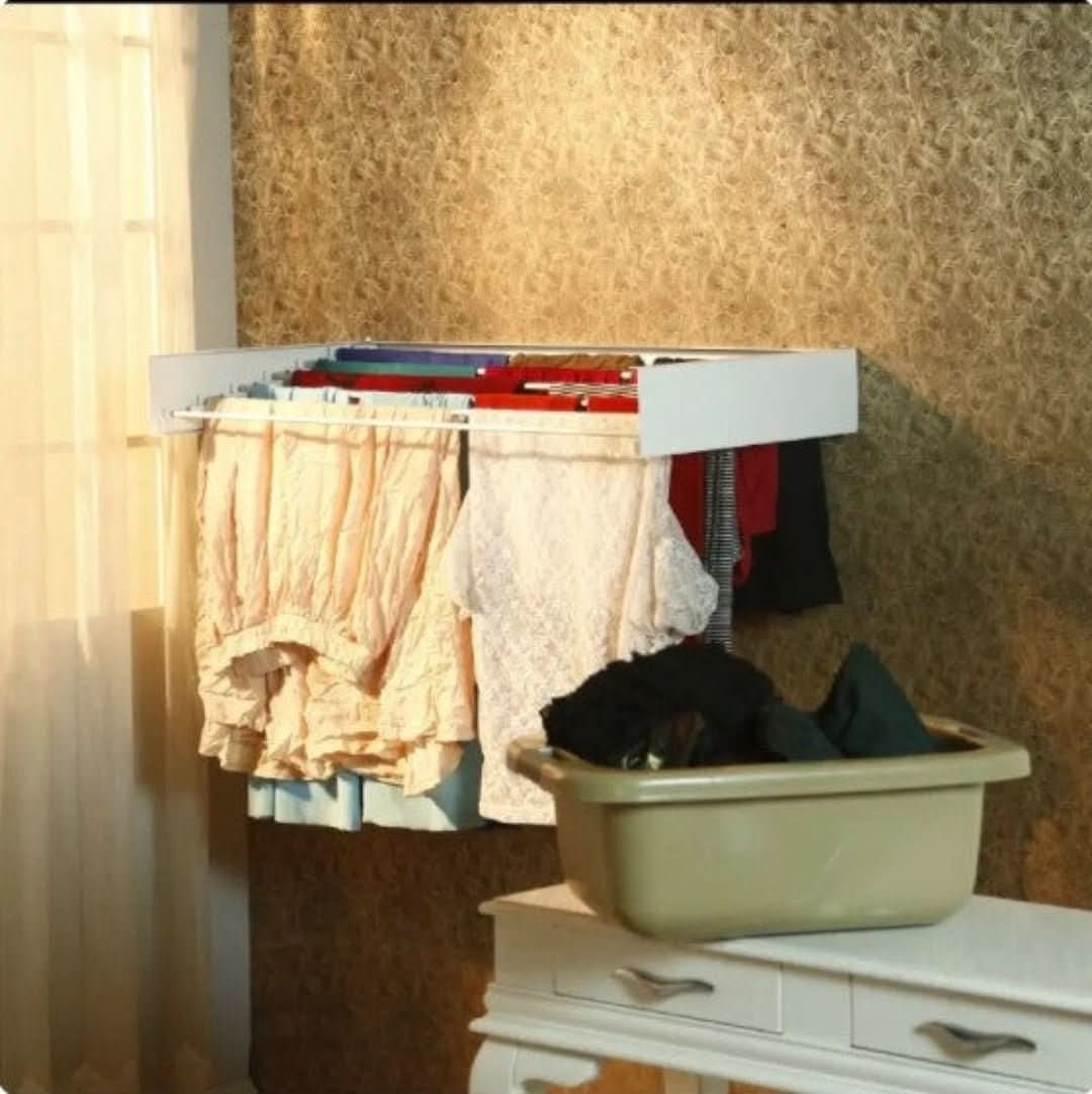 NinjaRack™ | Opvouwbaar Wand-Droogrek - #NinjaRack™ | Opvouwbaar Wand-DroogrekDe Bazelaar