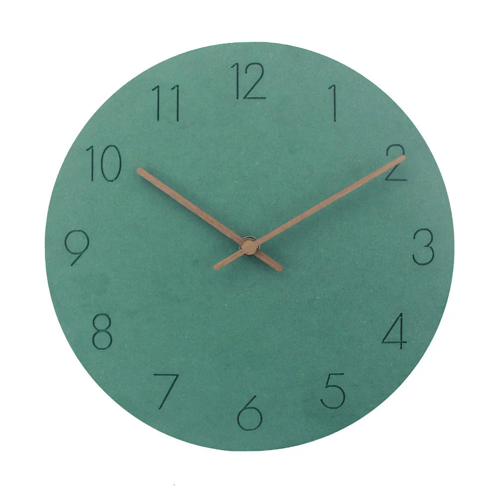NordClock - Stille Scandinavische Wandklok - Minimalistisch Design-Wall Clocks-De Bazelaar