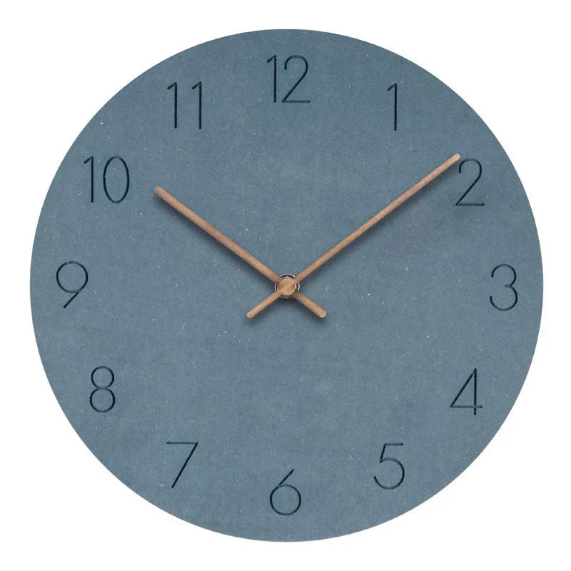 NordClock - Stille Scandinavische Wandklok - Minimalistisch Design-Wall Clocks-De Bazelaar