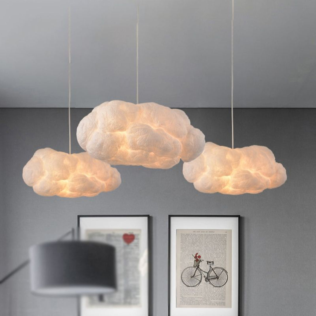 Minori LED Hanglamp - Wolkdesign voor Stijlvolle Verlichting