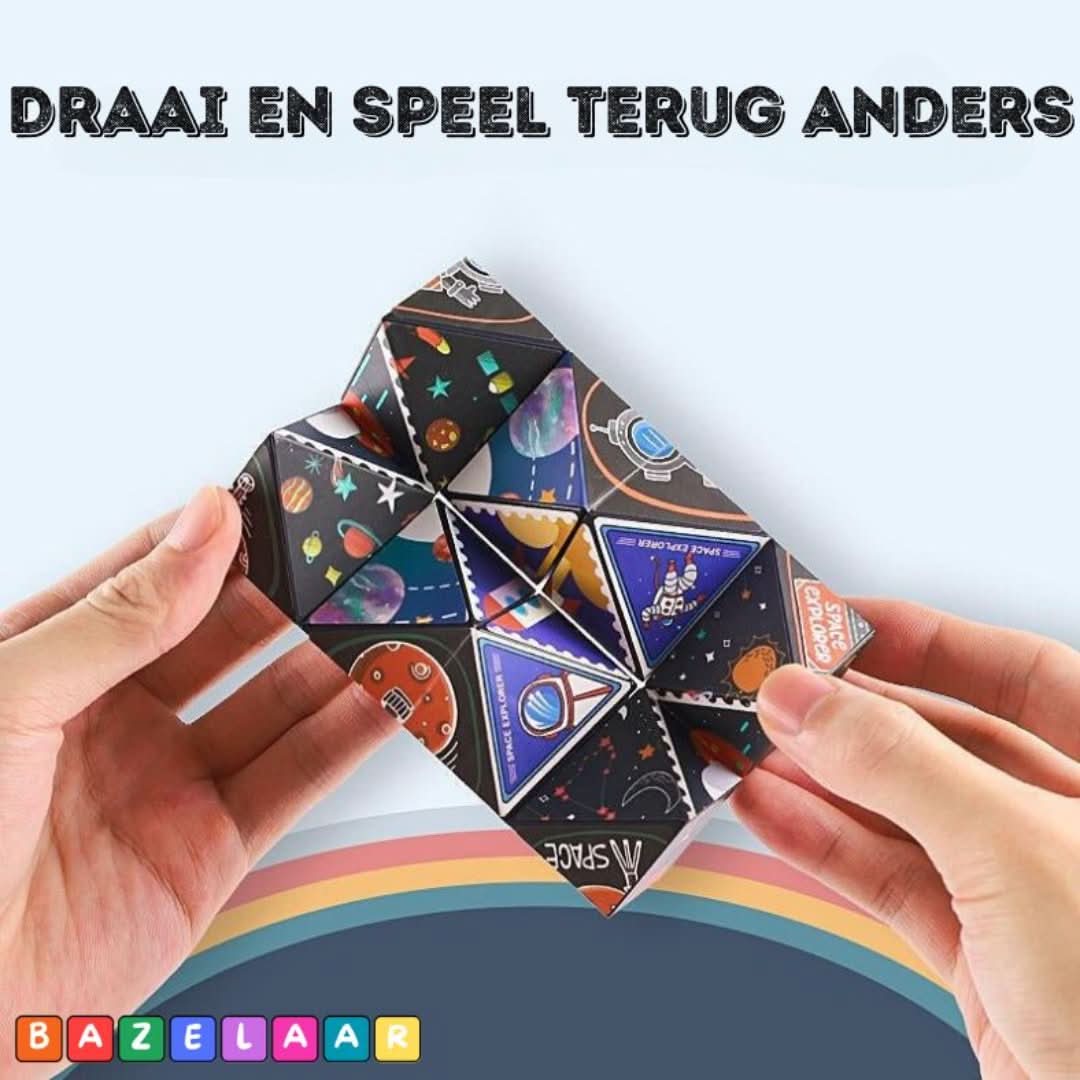 Quick Fold | 3D Magische Kubus - #Quick Fold | 3D Magische KubusDe Bazelaar