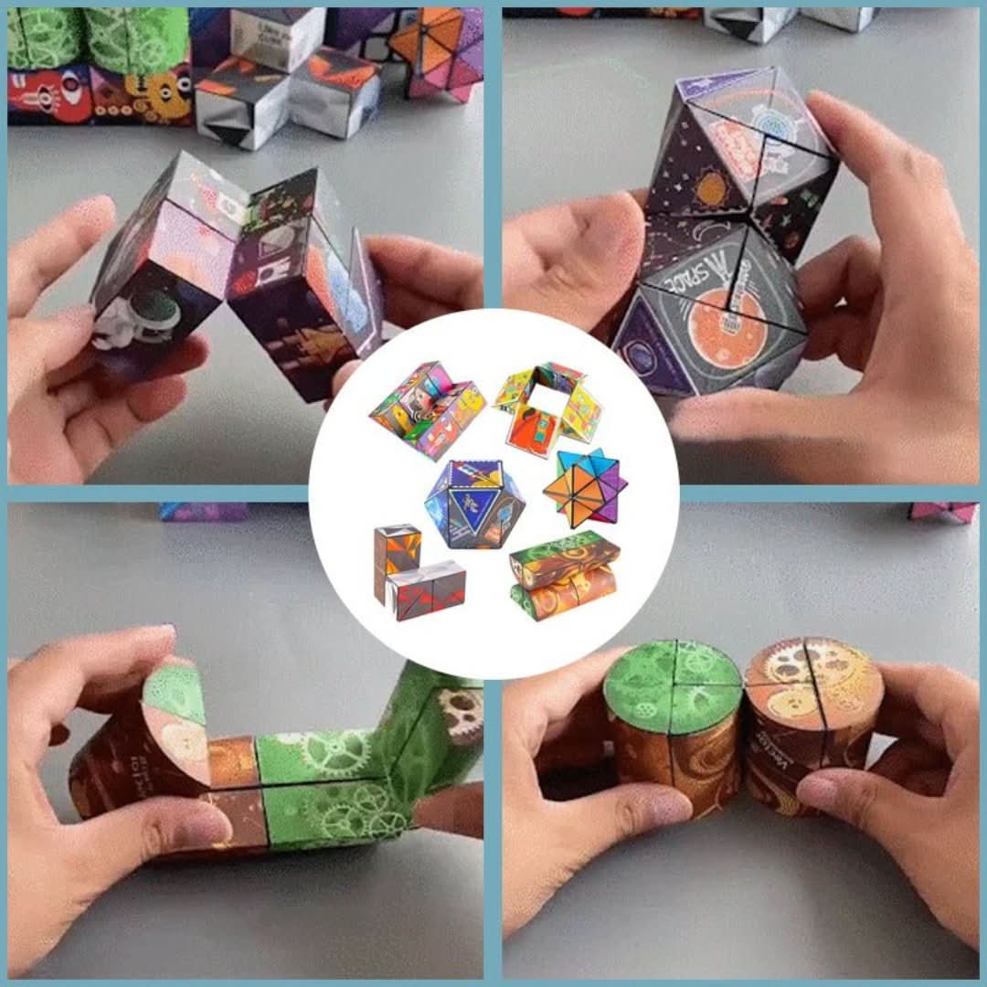 Quick Fold | 3D Magische Kubus - #Quick Fold | 3D Magische KubusDe Bazelaar